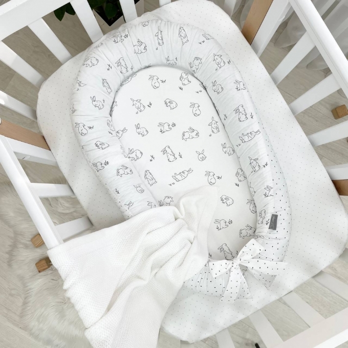 Protectie somn – Baby Nest Iepurasi veseli